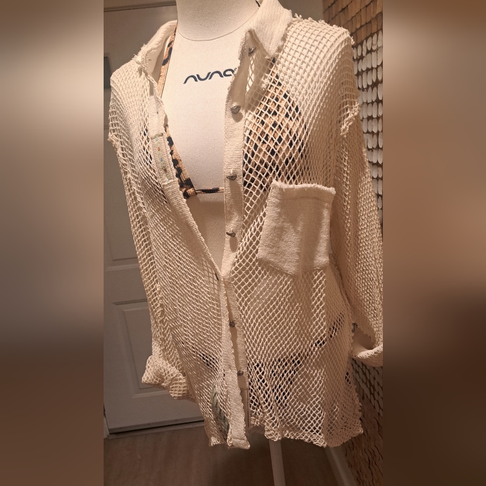 POL Crochet Shirt On Sale!!